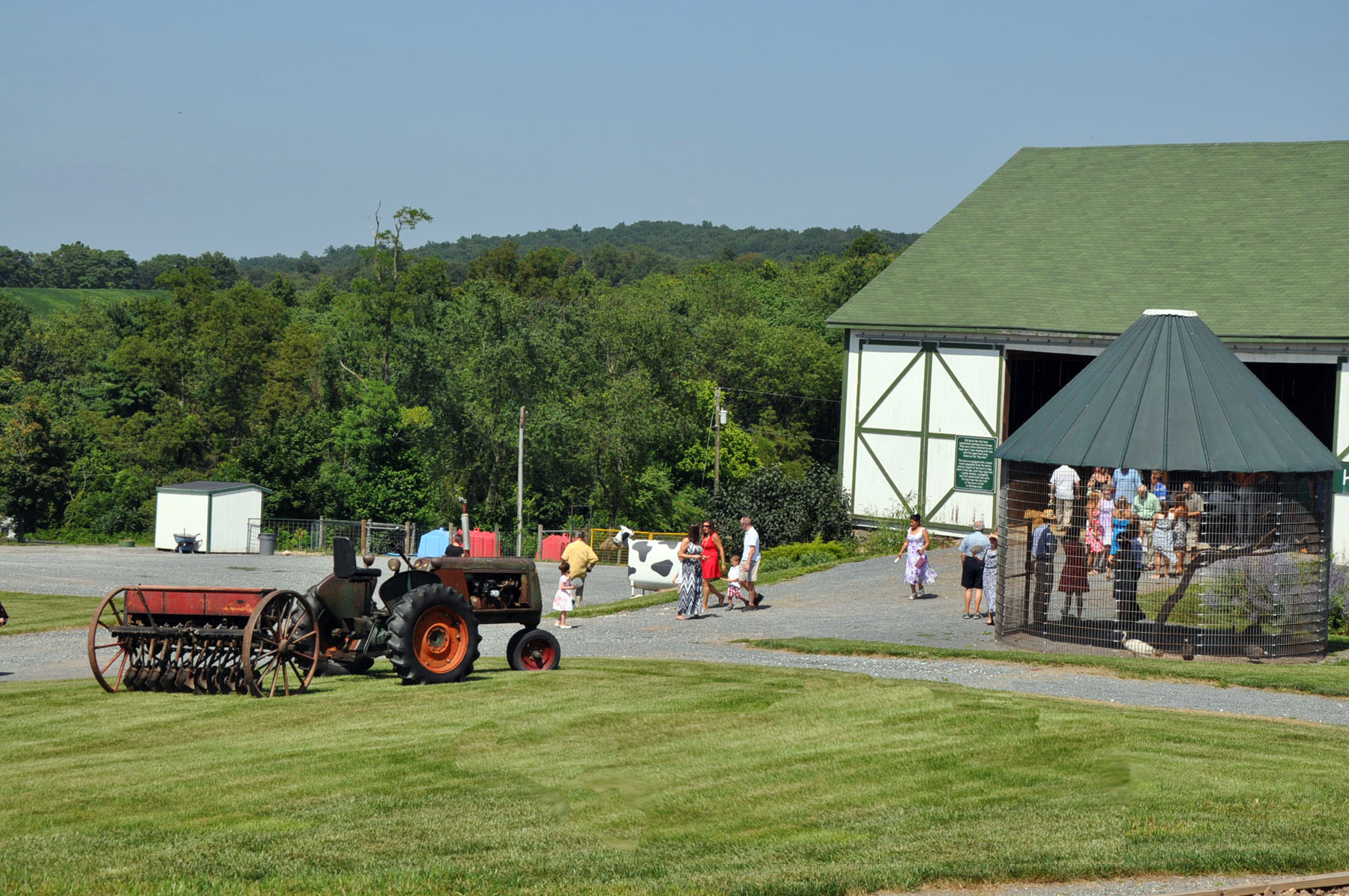 haymowwedding Green Meadows Petting Farm